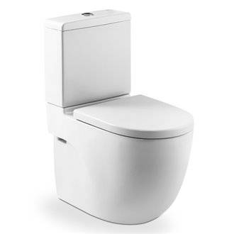 Inodoro compacto tanque bajo Meridian Roca 