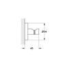 Colgador de base circular Essentials Grohe