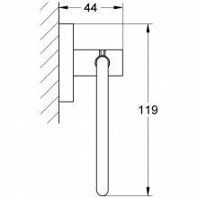 Portarrollos sin tapa Essentials Grohe