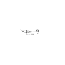Toallero lavabo 30cm Victoria Roca