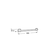Toallero 60cm Victoria Roca