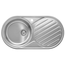 Fregadero 90cm escurridor dcha Duo Roca