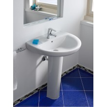 Lavabo con pedestal Victoria 52x41cm Roca