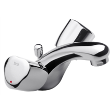 Grifo de lavabo bimando cadenilla Brava Roca