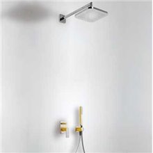 Conjunto de ducha Amarillo de 2 vías TRES LOFT