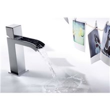 Grifo de lavabo Cascada Libre CUB CUADRO-TRES
