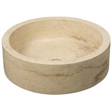 Lavabo sobre encimera Bowl Travertine
