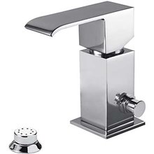 Grifo de bidé con duchita CUADRO-TRES