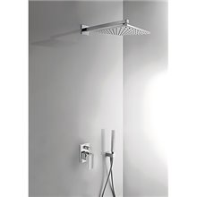 Conjunto de ducha 2 vías CUADRO-TRES