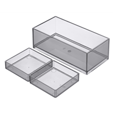 Caja organizadora rectangular Stratum-N Roca