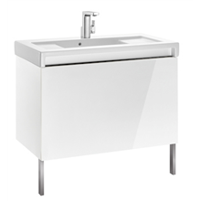 Mueble con lavabo 90cm blanco Stratum-N Roca