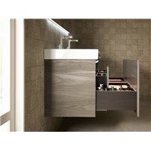 Pack mueble 130cm blanco Stratum-N Roca