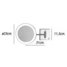 Espejo de aumento DISCOLO LED 1