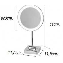 Espejo de aumento DISCOLO LED 3