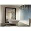 Ba&ntilde;era oval en blanco Newcast ROCA