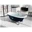 Ba&ntilde;era oval azul marino Newcast ROCA