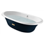 Ba&ntilde;era oval azul marino Newcast ROCA