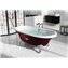 Ba&ntilde;era oval burdeos Newcast ROCA