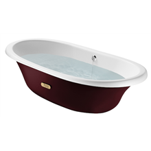Bañera oval azul marino Newcast ROCA