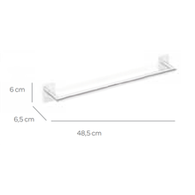 Toallero barra 50 cm SENSA CO2+
