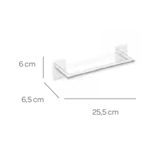 Toallero barra 27 cm SENSA CO2+