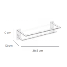 Toallero doble de 40 cm SENSA CO2+