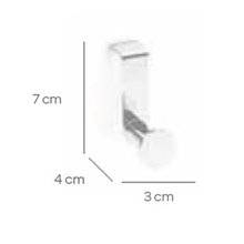 Percha para colgar en muebles SENSA CO2+