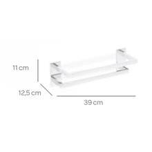 Toallero doble de 40 cm LUXUS CO2+