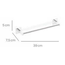 Toallero barra 40 cm MIXTA CO2+