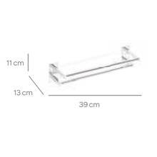 Toallero doble de 40 cm MIXTA CO2+
