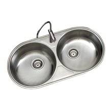 Fregadero 90cm de dos cubetas Timblau