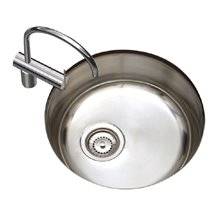 Fregadero de cocina de 1 seno redondo Timblau