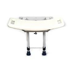 Taburete de baño termoplástico blanco Timblau