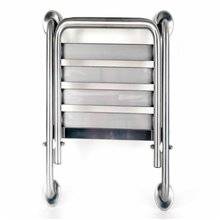 Asiento de ducha inox abatible fijo Timblau S