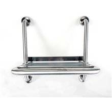 Asiento de ducha inox abatible fijo Timblau B