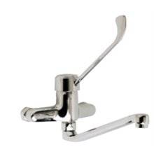 Grifo de fregadero de pared con palanca gerontológica 
