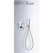 Kit de ducha termostático 2 vías CUADRO-TRES