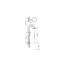 Conjunto de ducha termostática ECO Max-Tres