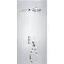 Kit de ducha termostático empotrado ECO Tres redondo