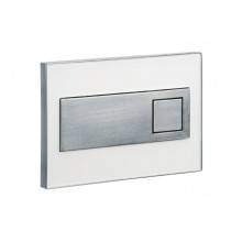 Placa en cromo blanco SQUARE