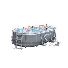 Piscina desmontable oval 424x250x100 cm Power...