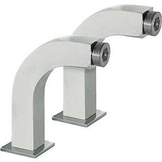 Codo adaptador ba&ntilde;o-ducha cuadrado