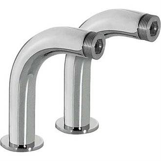 Codo adaptador ba&ntilde;o-ducha redondo