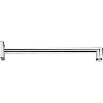 Brazo de ducha a pared 40 cm base cuadrada TRES