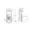 Bastidor con cisterna empotrable Duplo WC Smart Roca