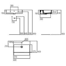 Lavabo mural TONIC II 60 Ideal Standard