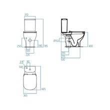 Cisterna AQUABLADE TESI Ideal Standard