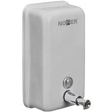 Dosificador de jabón vertical satinado Nofer
