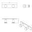 Colgador doble architect COSMIC