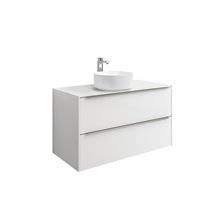 Mueble 100cm blanco sobrencimera Inspira Round Roca